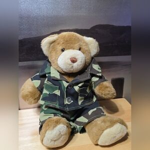 Camouflage Teddy Bear Toy Build A Bear
